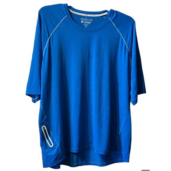 Coolibar UPF 50+ Top Men 2X Athletic Sporty Fitness Performance Reflective - Picture 1 of 8